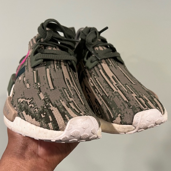 Adidas NMD R1 Primeknit “Green Glitch Camo” - Picture 9 of 11